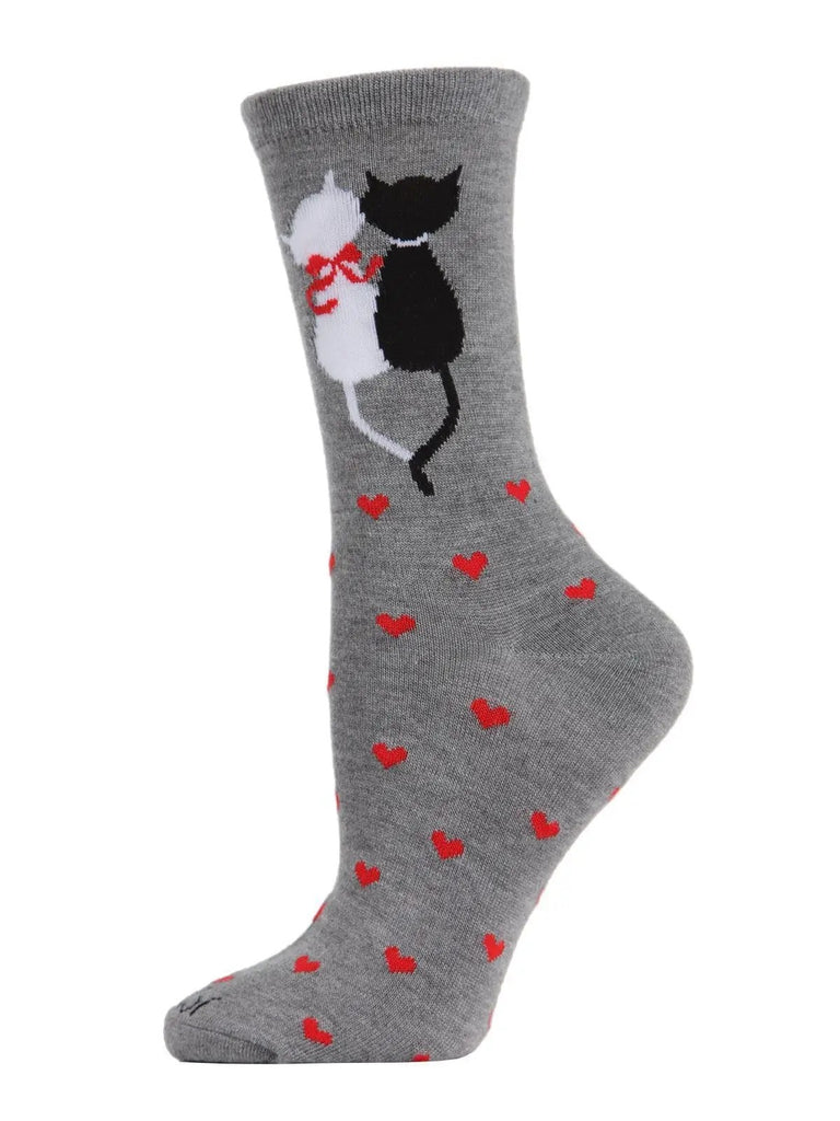 Purr-fectly in Love Cats Socks - NEW!!!