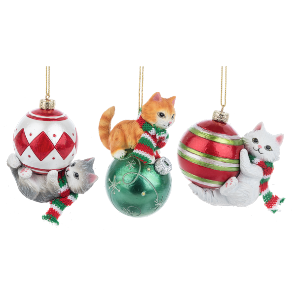 Meowy Christmas Ornaments - NEW!!!