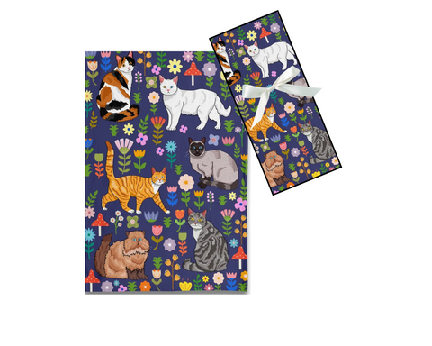 Spring Kitty Cats Tea Towel - NEW!!!