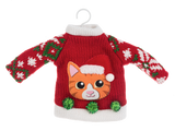 Cat Sweater Ornaments- NEW!!!