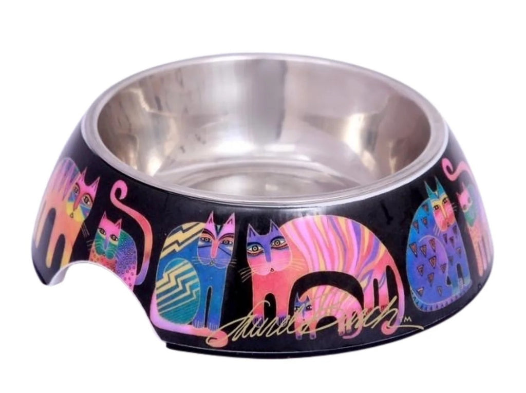 Laurel Burch™ Fantasticats Cat Food & Water Bowl - NEW!!!