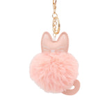 Fuzzy Kitty Pom Pom Keychain - NEW!!!