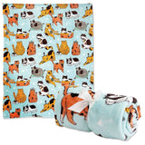 Cats Being Cats Plush Throw - NEW!!!