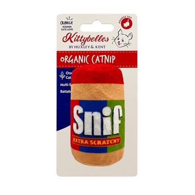 Snif Plush Catnip Crinkle Toy - NEW!!!