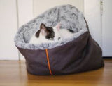 Luxurious 3-in-1 Snuggle Cat Bed - Four Beautiful Patterns!!