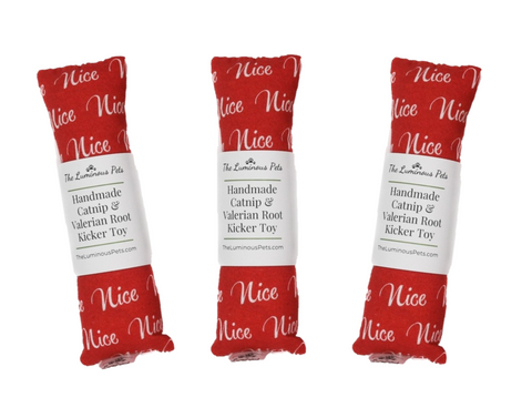 Nice List Christmas Catnip & Valerian Root Kicker - NEW!!!