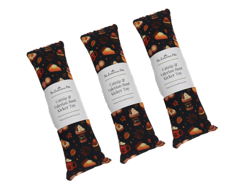 Catnip & Valerian Root Cat Kicker - Pumpkin Spice Latte - NEW!!!