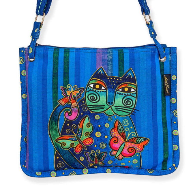 Laurel Burch™ Gatito Azul Medium Crossbody