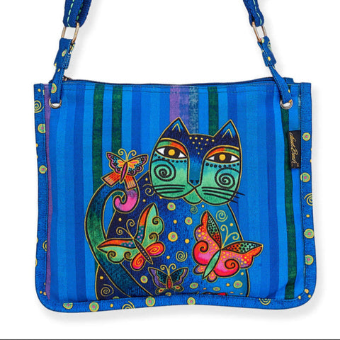 Laurel Burch™ Gatito Azul Medium Crossbody