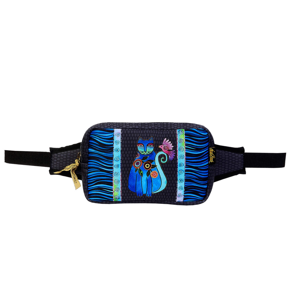 Laurel Burch™ Cerulean Cat Neoprene Body Wrap & Belt Bag - NEW!!!