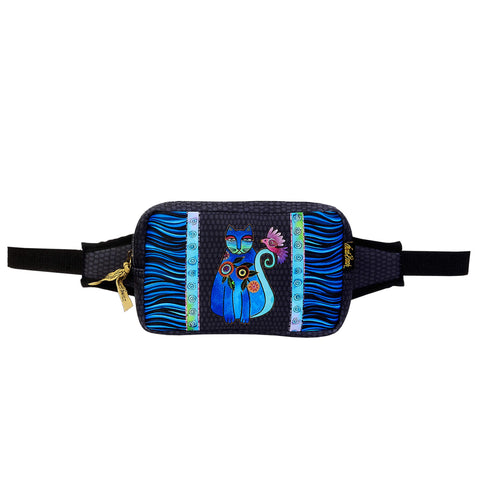 Laurel Burch™ Cerulean Cat Neoprene Body Wrap & Belt Bag - NEW!!!