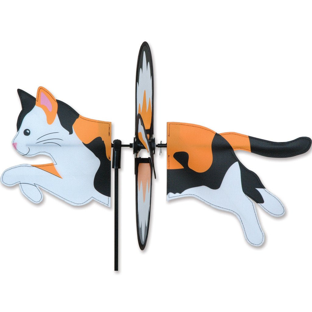 Petite Calico Cat Spinner - SALE - 50% OFF!!  LOW STOCK
