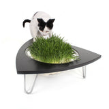 Tripod Cat Lounger - Black Lacquered Finish