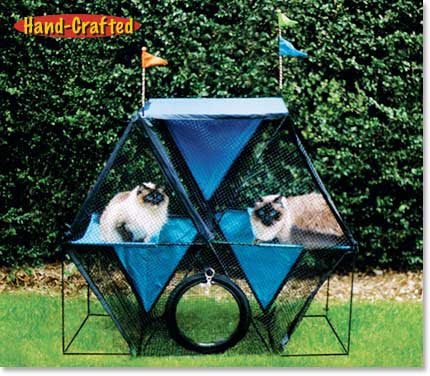 Kittywalk outdoor top cat enclosure