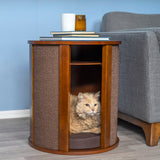 Purrrrfect End Table