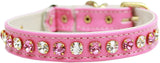 Deluxe Cat Breakaway Collar with Austrian Crystals - Many Colors Available - NEW!!!