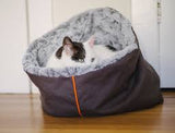 Luxurious 3-in-1 Snuggle Cat Bed - Five Beautiful Patterns!!