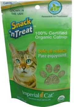 Fresh 1 oz. Snack 'N Treat Catnip Pouch - Harvested and packaged in the U.S.A.