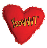 Yeowww! Hearrrt Catnip Toys - 2 Classic, Irresistible Catnip Favorites!!