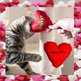 Yeowww! Happy Kitty Hearrrt Catnip Toys - Classic, Irresistible Catnip Favorites!!
