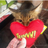 Yeowww! Hearrrt Catnip Toys - 2 Classic, Irresistible Catnip Favorites!!