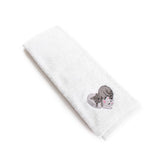 Cat Nap Embroidered Hand Towel