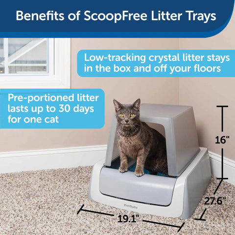 Ultra scoopfree self cleaning litter box deals