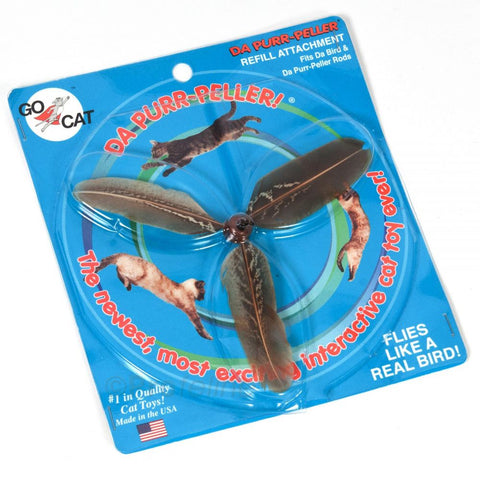 da bird fishing pole for cats Da Purr Peller Toy