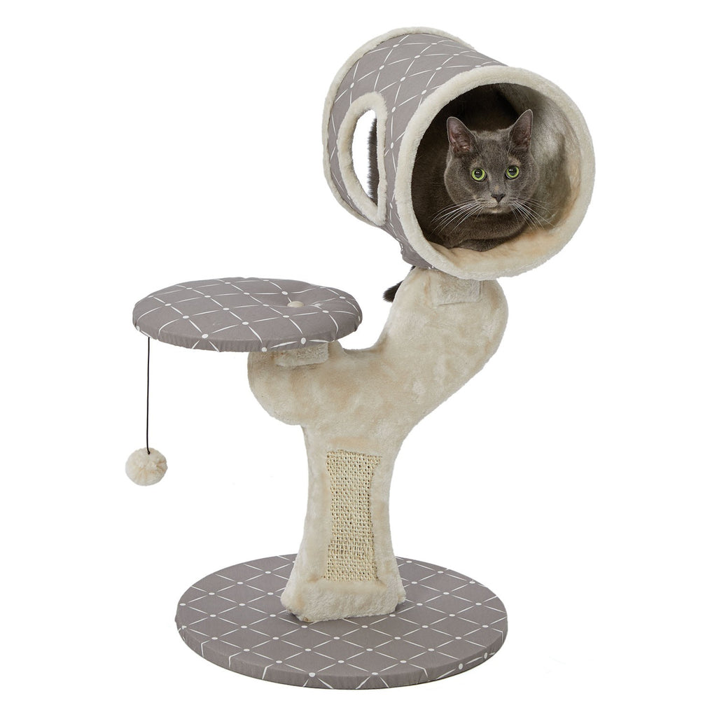 Feline Nuvo Salvador Cat Playground - Mushroom