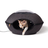 Thermo-Lookout Cat Pod - Gray/Black Trim