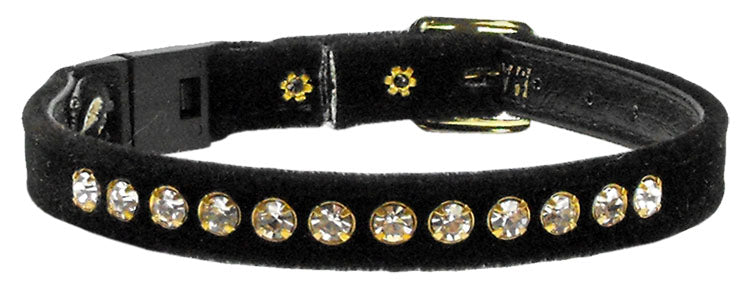 Black Velvet Cat Breakaway Collar - NEW!!!