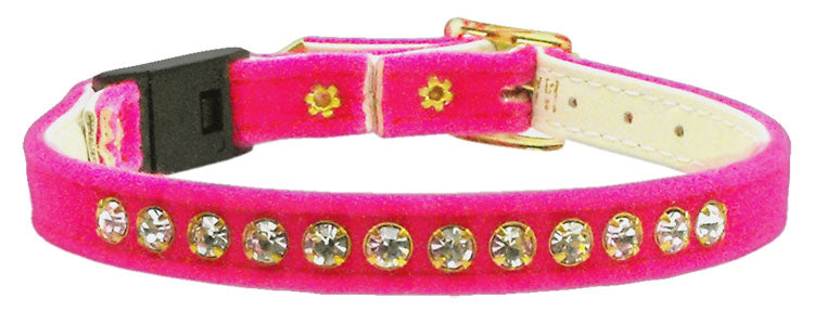 Pink Velvet Cat Breakaway Collar - NEW!!!