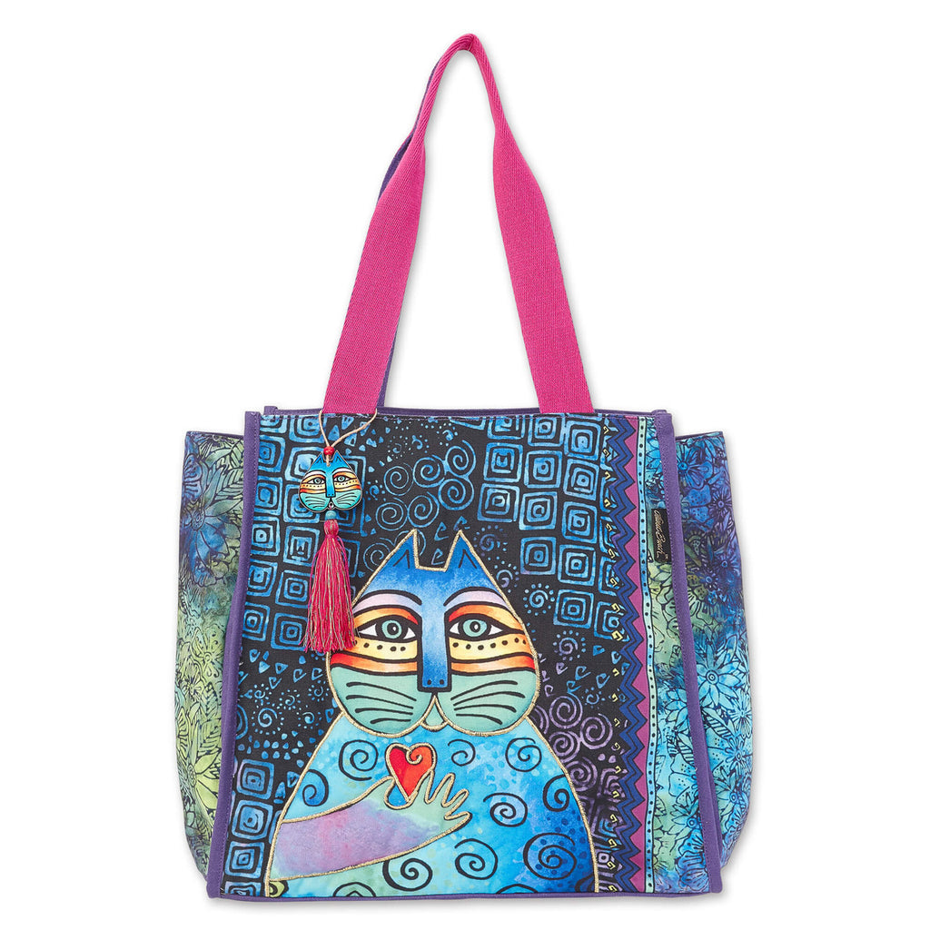 Laurel Burch™ Wishing Cat Shoulder Tote